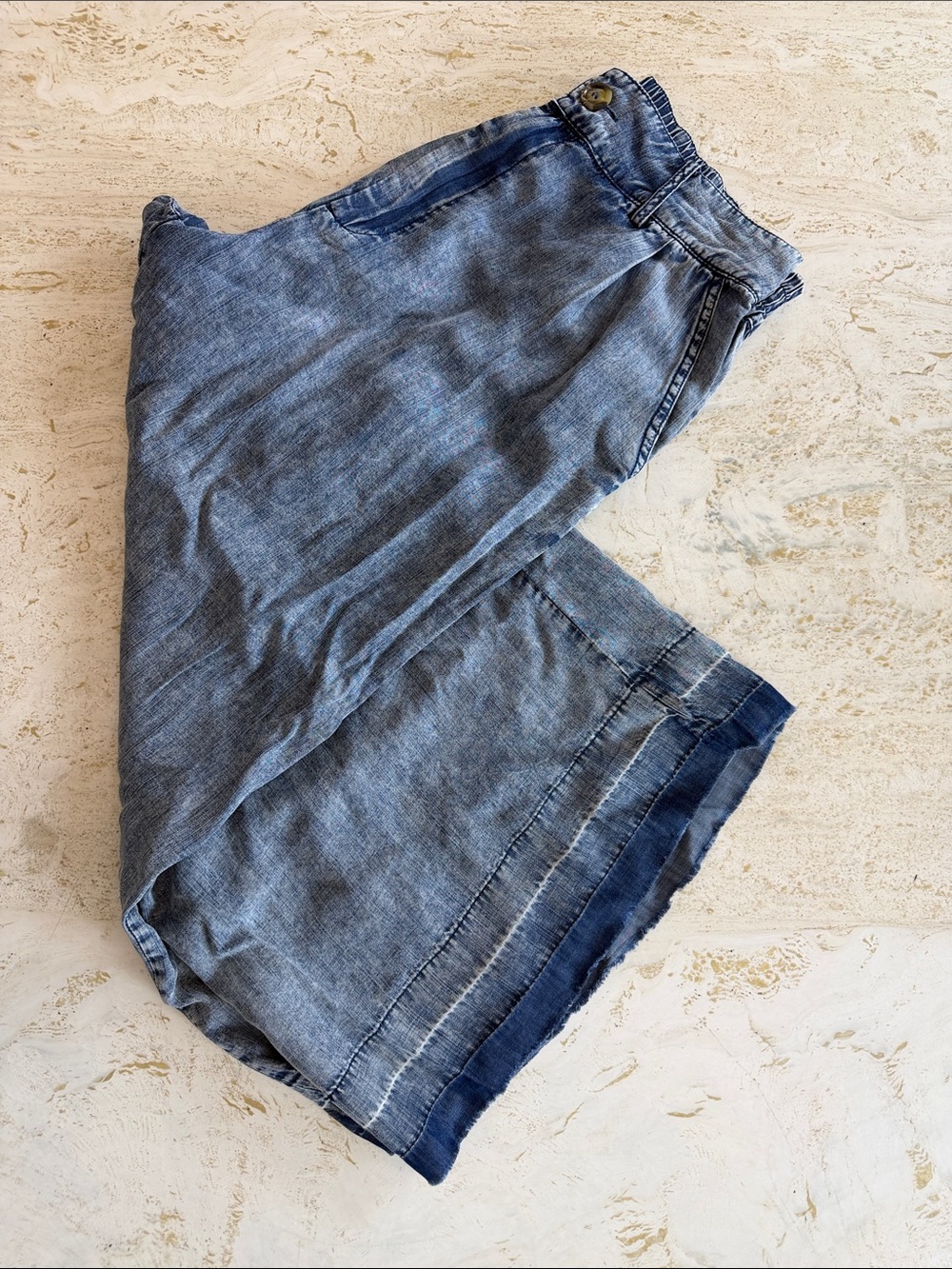 Ee:some Mineral Washed Wide Leg Pants Women’s Medium - Picture 11 of 11